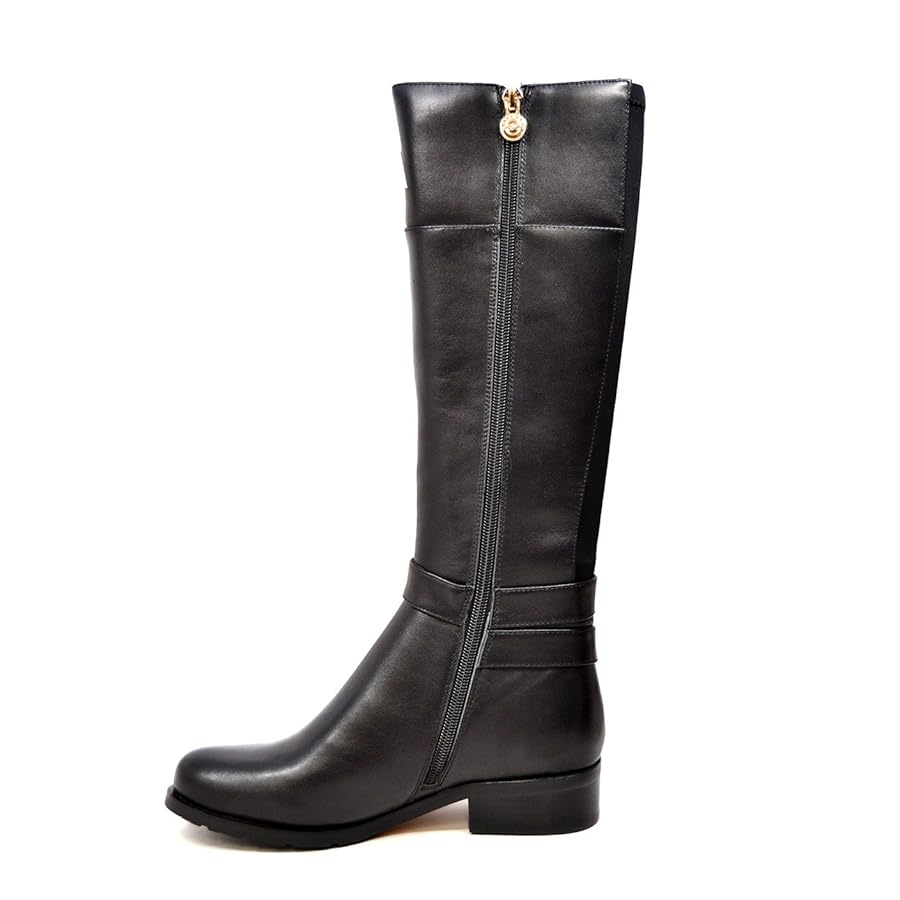 Amazon.com | SoleMani Women's Gabi Knee-High Boot, BLack